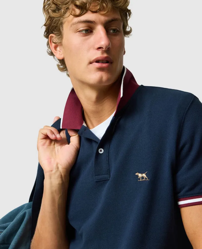 Rodd and Gunn New Lynn Sports Fit Polo in Eclipse-5