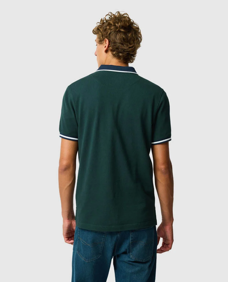 Rodd and Gunn New Lynn Sports Fit Polo in Forest-2