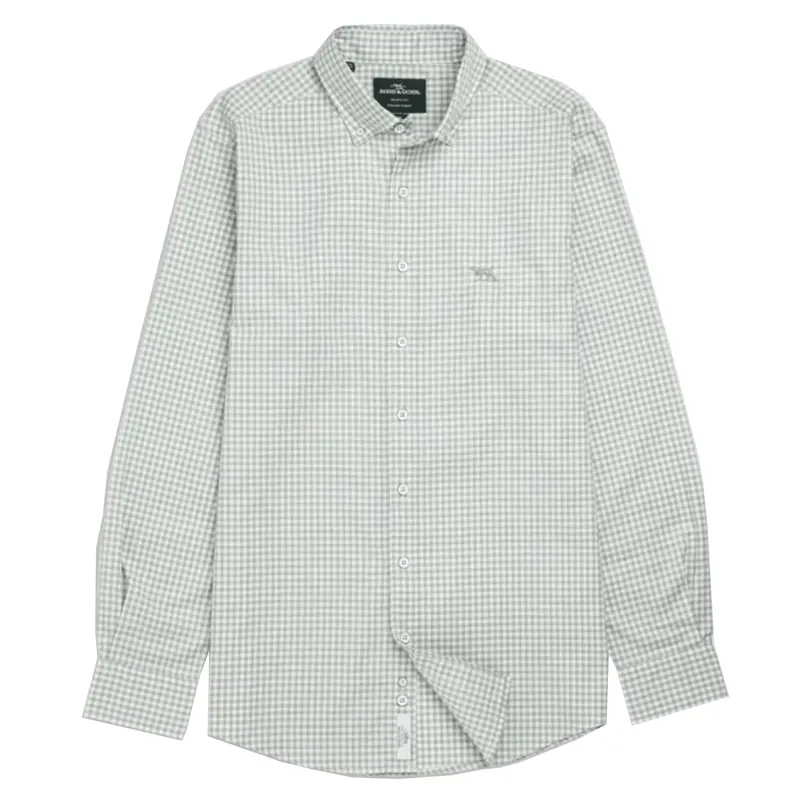 Rodd and Gunn Oxford Sports Fit Shirt Dusty Sage
