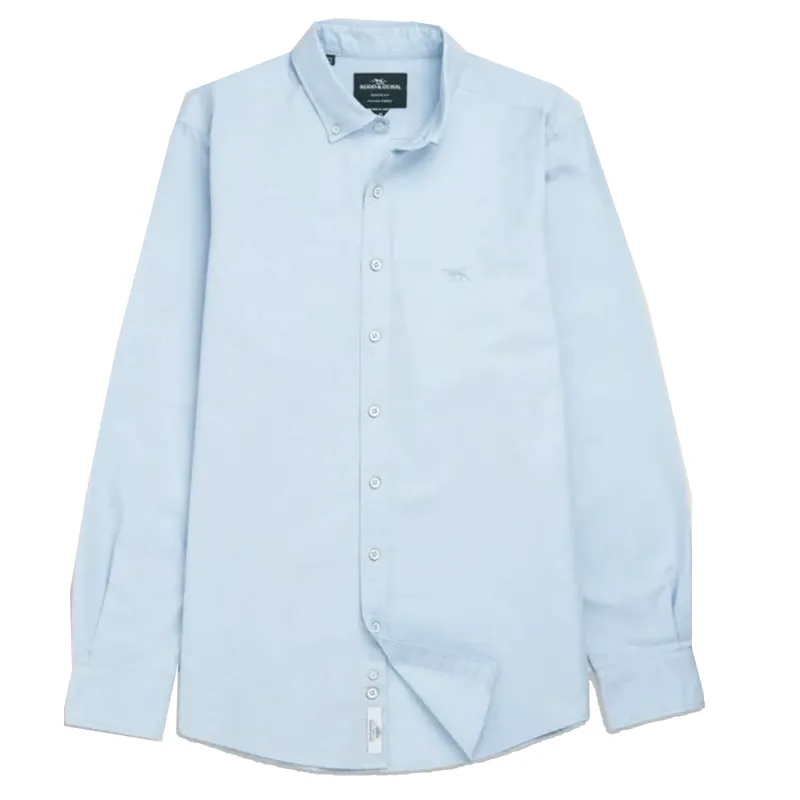 Rodd and Gunn Oxford Sports Fit Shirt Powder Blue