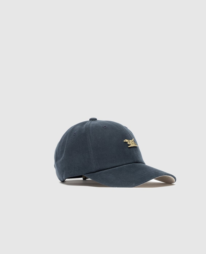 Rodd and Gunn Pinnacles Cap in Navy Oxford-1