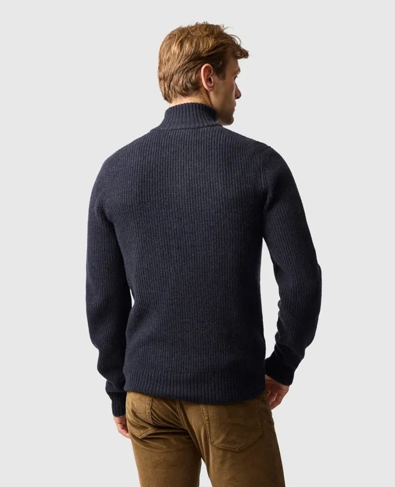 Rodd and Gunn Robbies Road Knit in Midnight-3