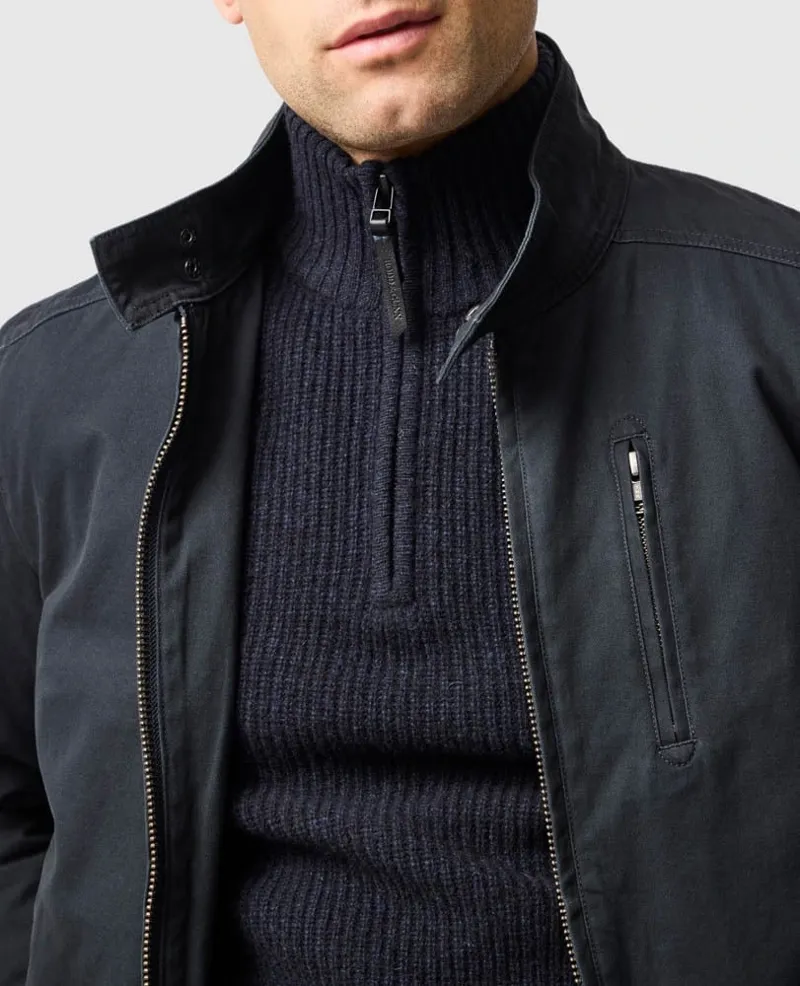 Rodd and Gunn Robbies Road Knit in Midnight-5