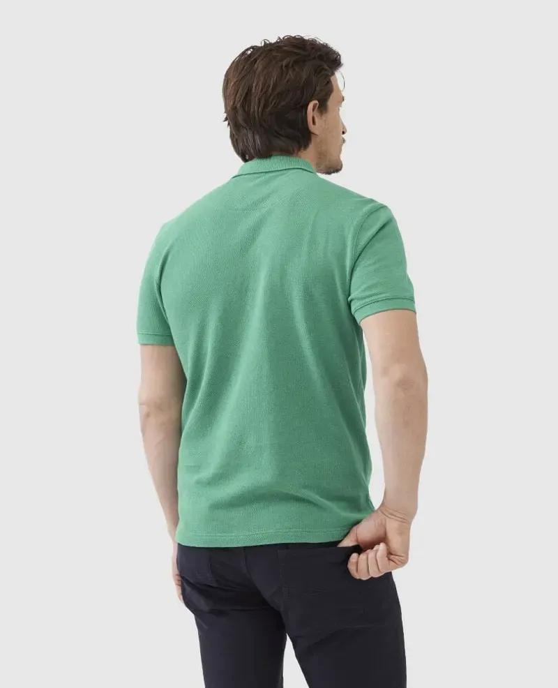 Rodd and Gunn The Gunn Sports Fit Polo in Emerald-2
