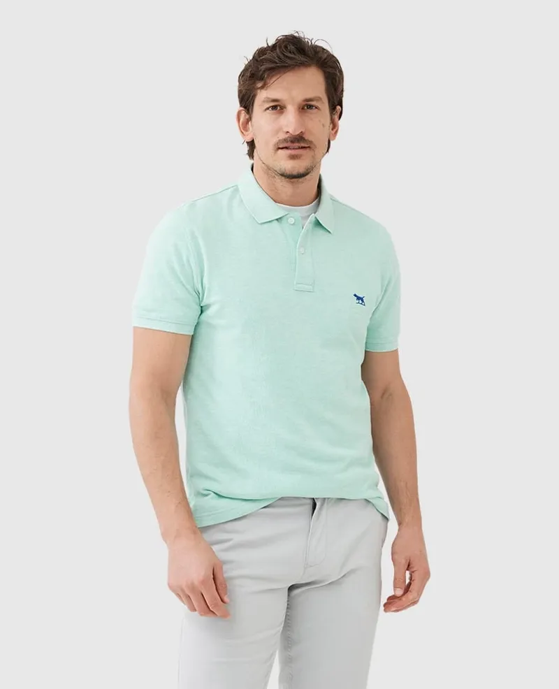 Rodd and Gunn The Gunn Sports Fit Polo in Mint-3