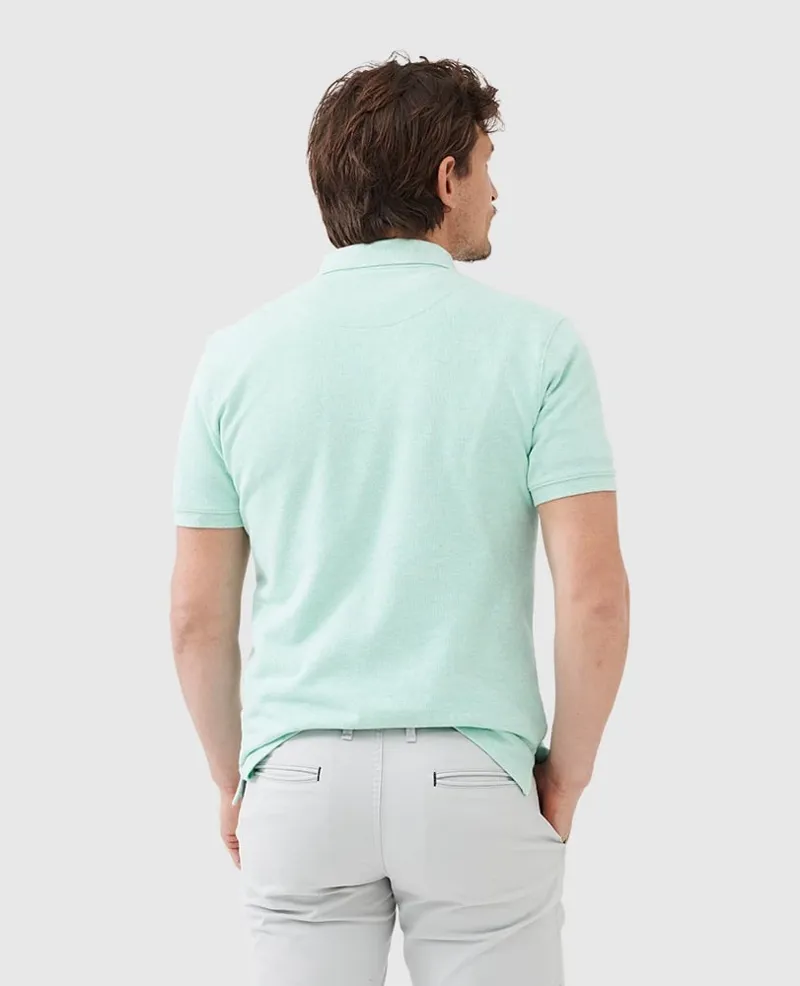 Rodd and Gunn The Gunn Sports Fit Polo in Mint-4