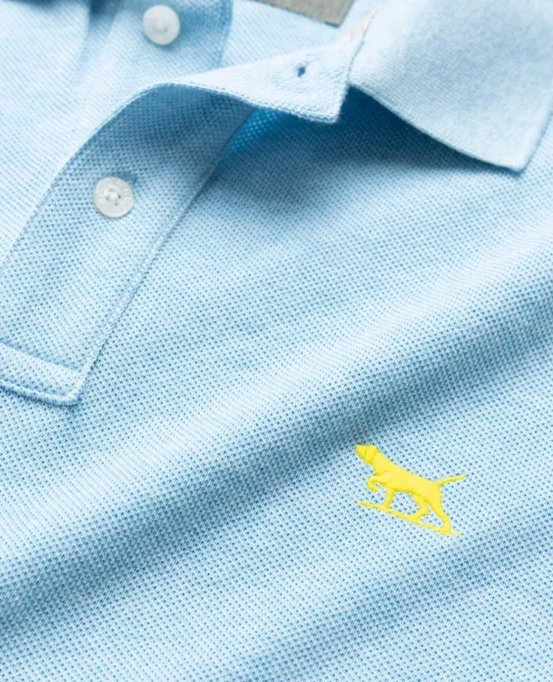 Rodd and Gunn The Gunn Sports Fit Polo in Surf-4