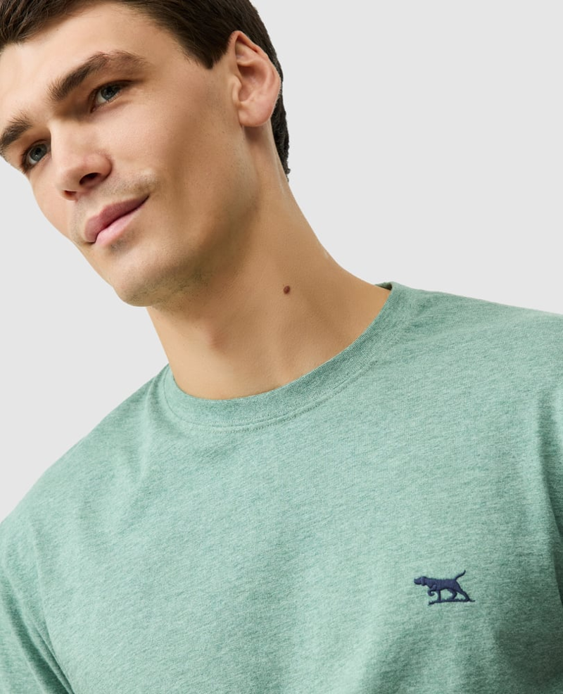 Rodd and Gunn The Gunn Sports Fit Tee 2.0 in Dusty Sage-3