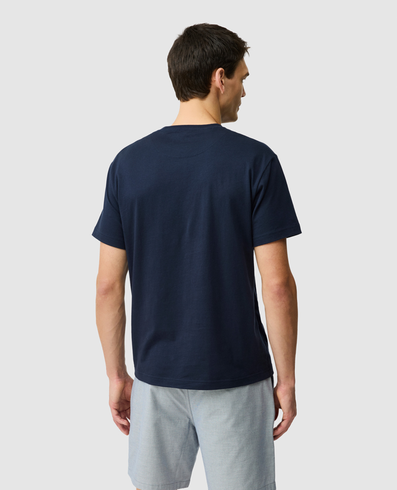 Rodd and Gunn The Gunn Sports Fit Tee 2.0 in Midnight-2