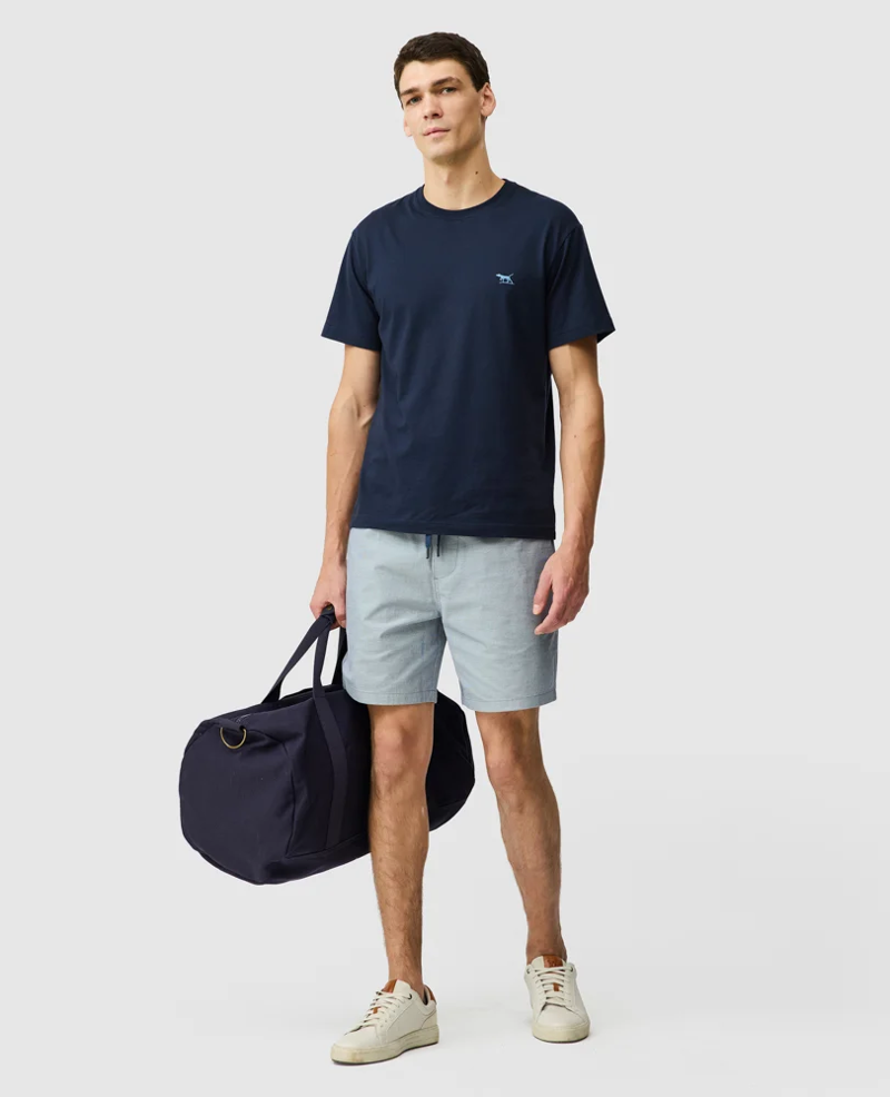 Rodd and Gunn The Gunn Sports Fit Tee 2.0 in Midnight-3