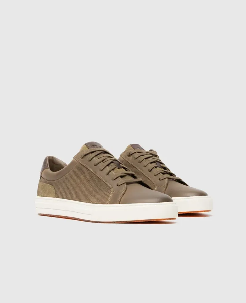Rodd and Gunn Transit Sneaker in Sandstone-1