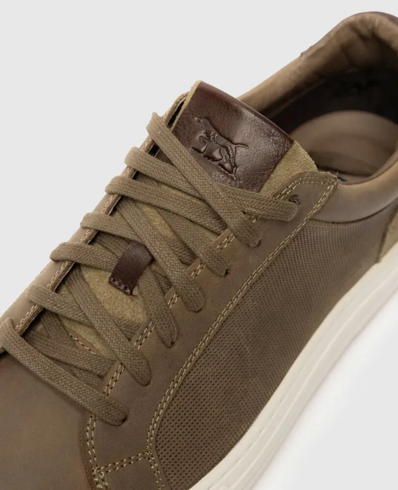 Rodd and Gunn Transit Sneaker in Sandstone-3