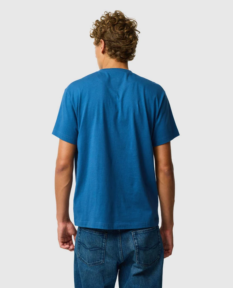 Rodd and Gunn Wendon Valley T-Shirt in Denim-2