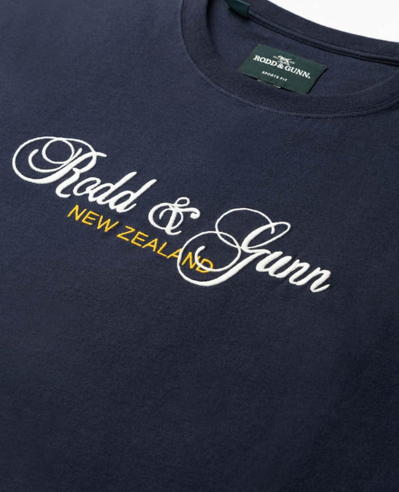 Rodd and Gunn Wendon Valley T-Shirt in Eclipse-4