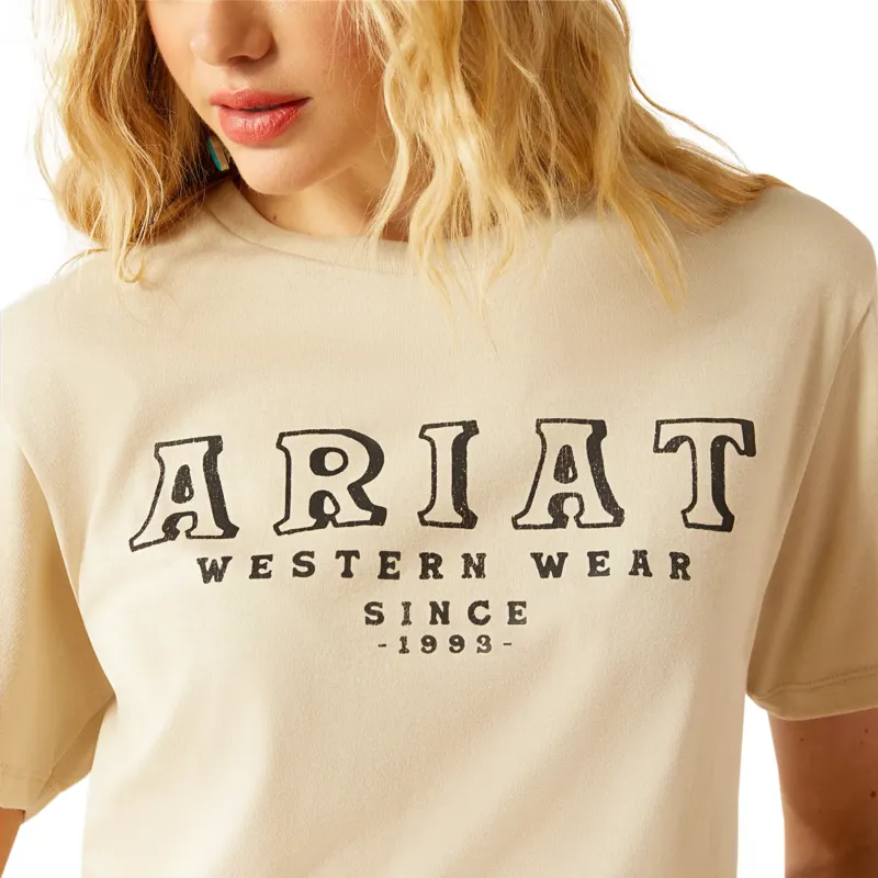 Ariat Western Wear T-Shirt Natural-2