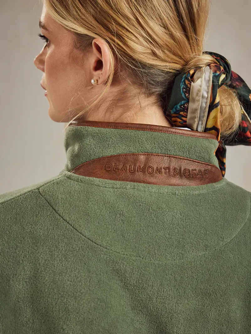 Beaumont and Bear Topsham Unisex Fleece Sage-4