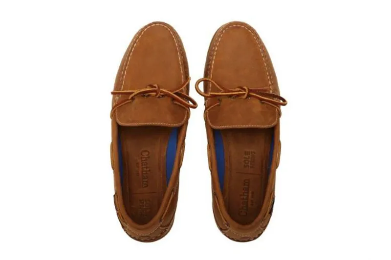 Chatham Saunton G2 Men's Deck Shoes Walnut-1