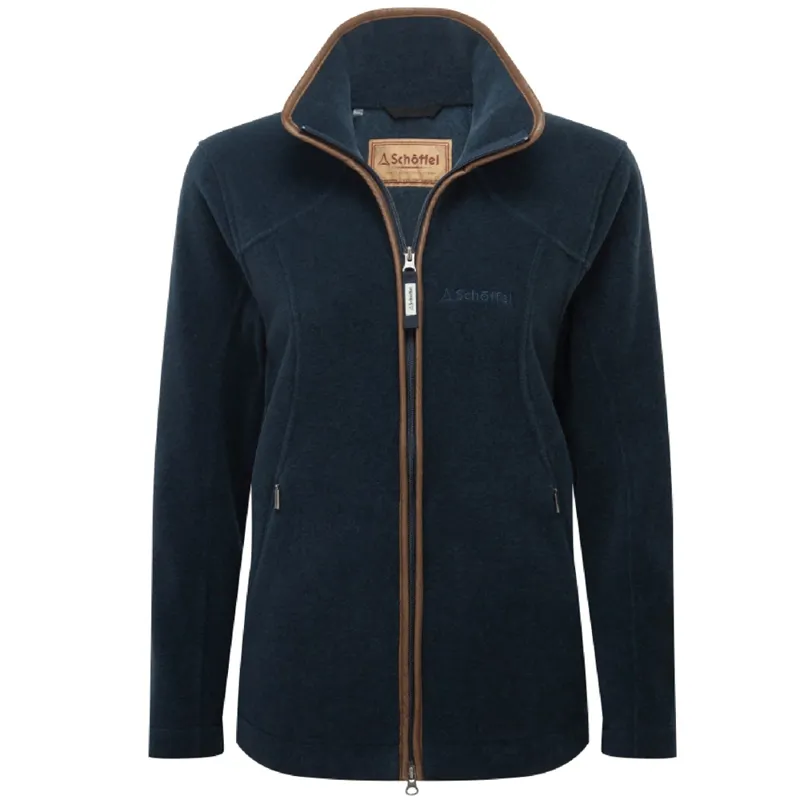 Schoffel Burley Fleece Jacket Petrol Blue