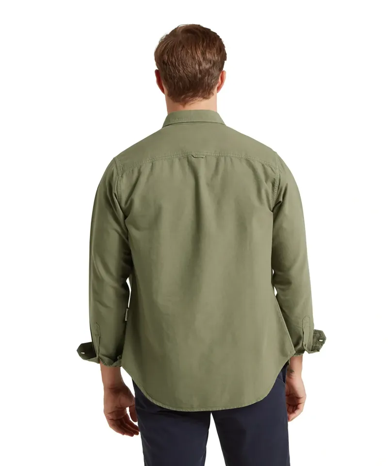 Schoffel Country Battlesbridge Shirt in Beetle Green-4