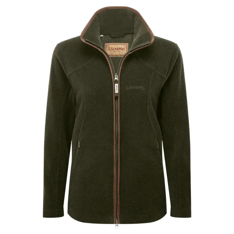 Schoffel Country Burley II Fleece Jacket in Dark Olive