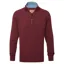 Schoffel Country Calton Cotton Cashmere 1/4 Zip Jumper in Burgundy