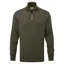 Schoffel Country Calton Cotton Cashmere 1/4 Zip Jumper in Loden Green
