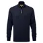 Schoffel Country Calton Cotton Cashmere 1/4 Zip Jumper in Navy