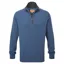 Schoffel Country Castlebay Quarter Zip Jumper in Force Blue