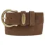 Schoffel Country Dovedale Chocolate Suede Belt 