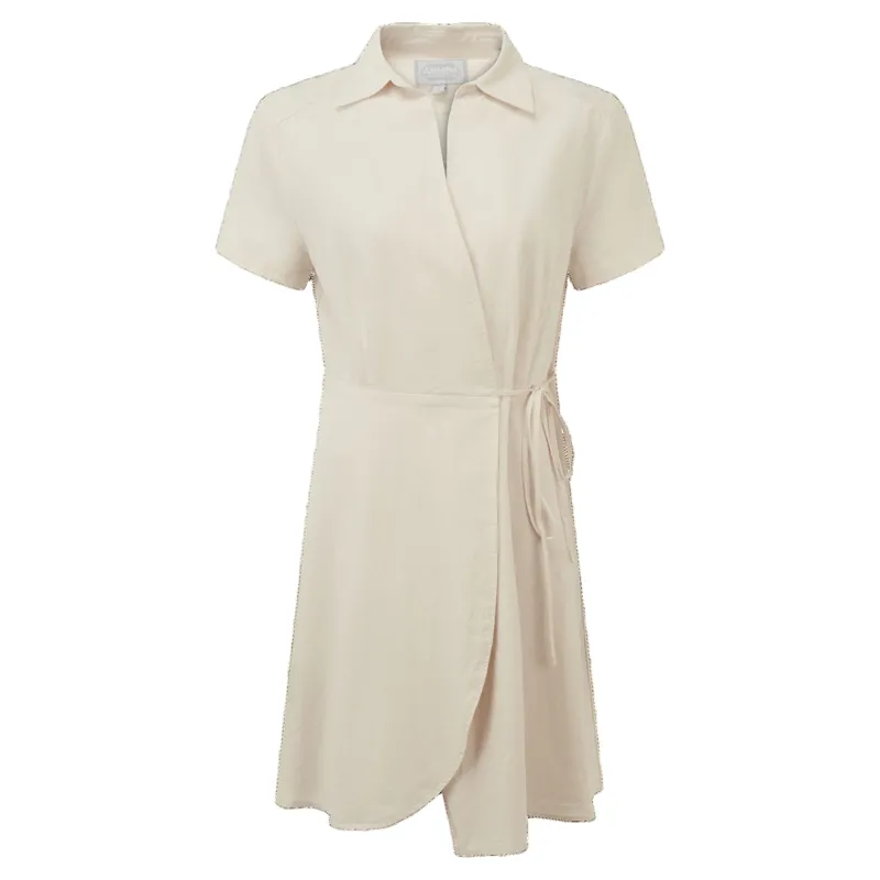 Schoffel Country Fleur Linen Dress in Oat