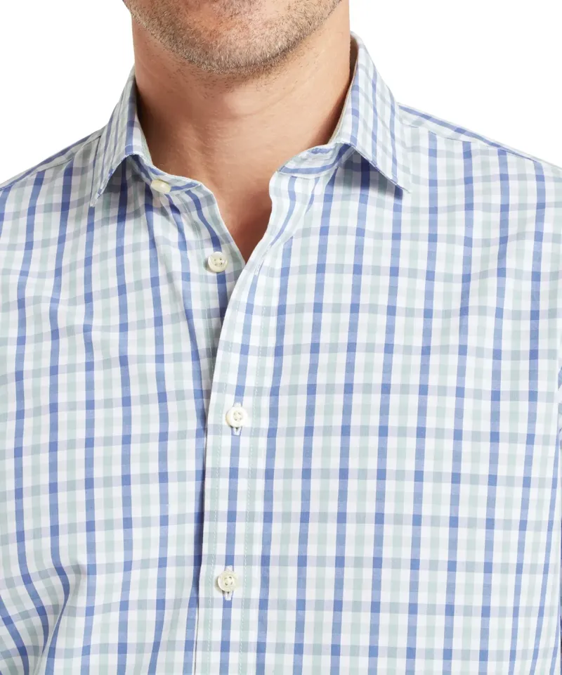 Schoffel Country Hebden Tailored Shirt Mist Blue/Vintage Indigo Check-5