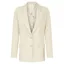 Schoffel Country Henley Linen Blazer in Oat