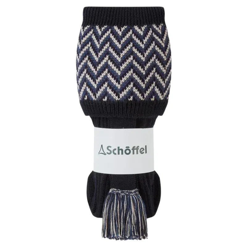 Schoffel Country Herringbone Socks in Oxford Navy