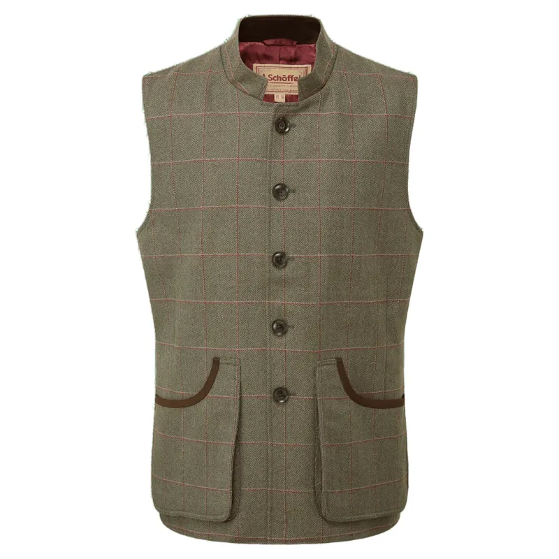 Schoffel Country Holcot Tweed Waistcoat in Lochlane