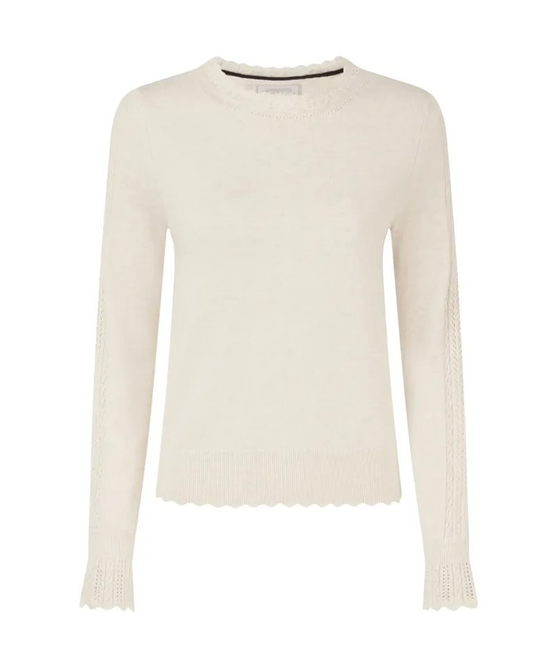 Schoffel Country Leyburn Jumper in Dove