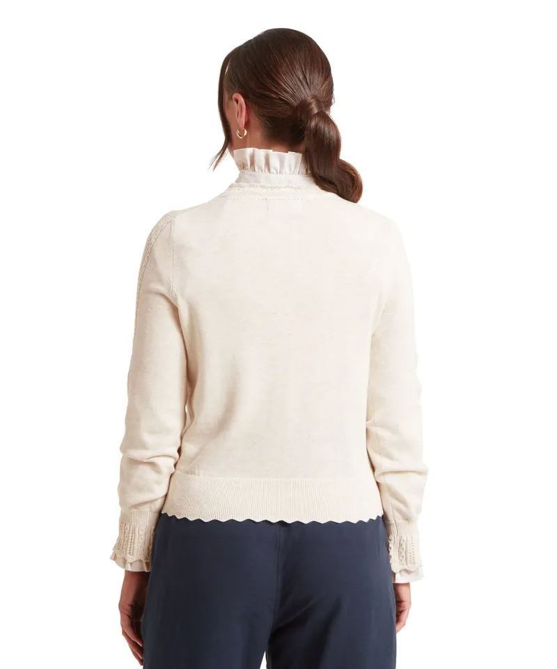 Schoffel Country Leyburn Jumper in Dove-4