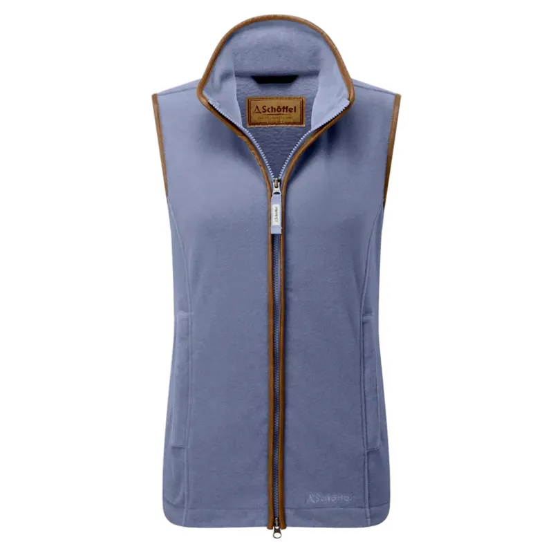Schoffel Country Lyndon II Fleece Gilet in Stone Blue