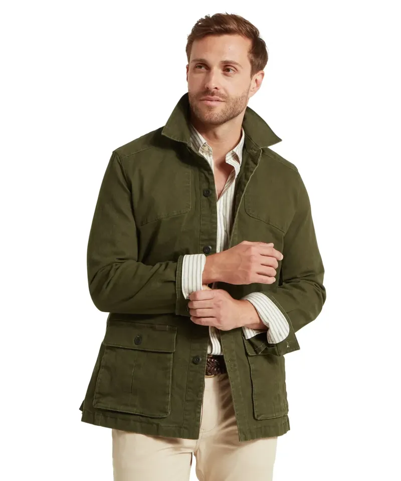 Schoffel Country Lynmouth Utility Jacket in Woodland-2