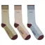 Schoffel Country Mens Bamboo Sock Box of 3 7-11 in Port Herringbone Mix