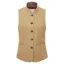 Schoffel Country Millport Tweed Nehru Ladies Herringbone Tweed Waistcoat in Oak Herringbone