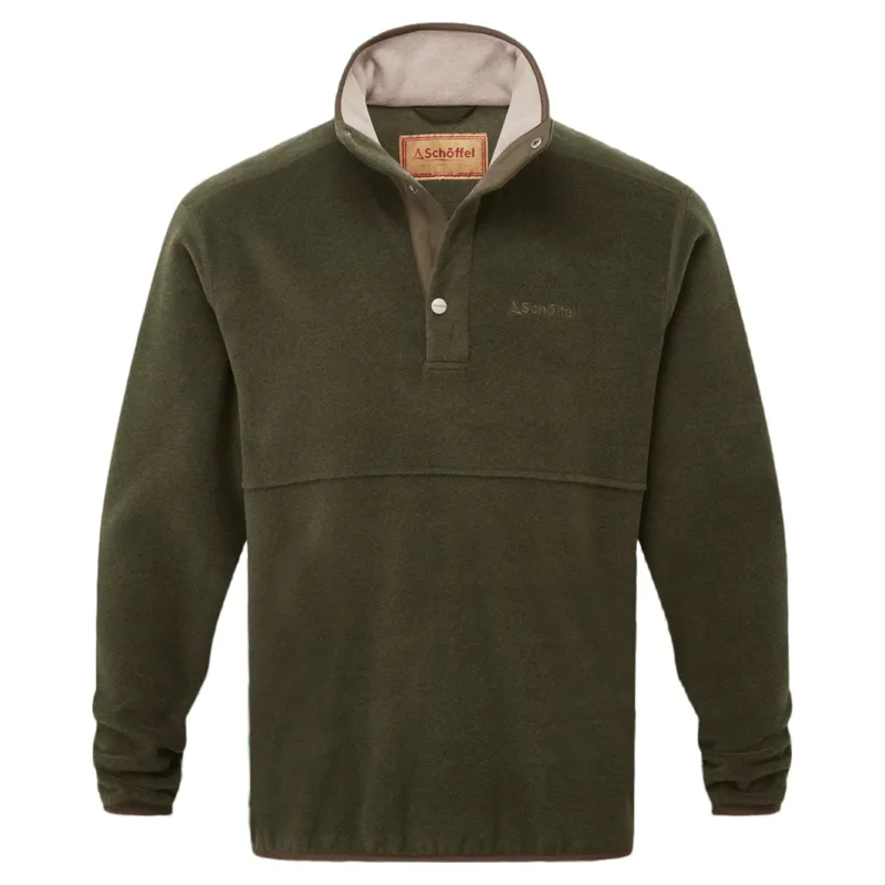 Schoffel Country Norton Fleece in Dark Olive