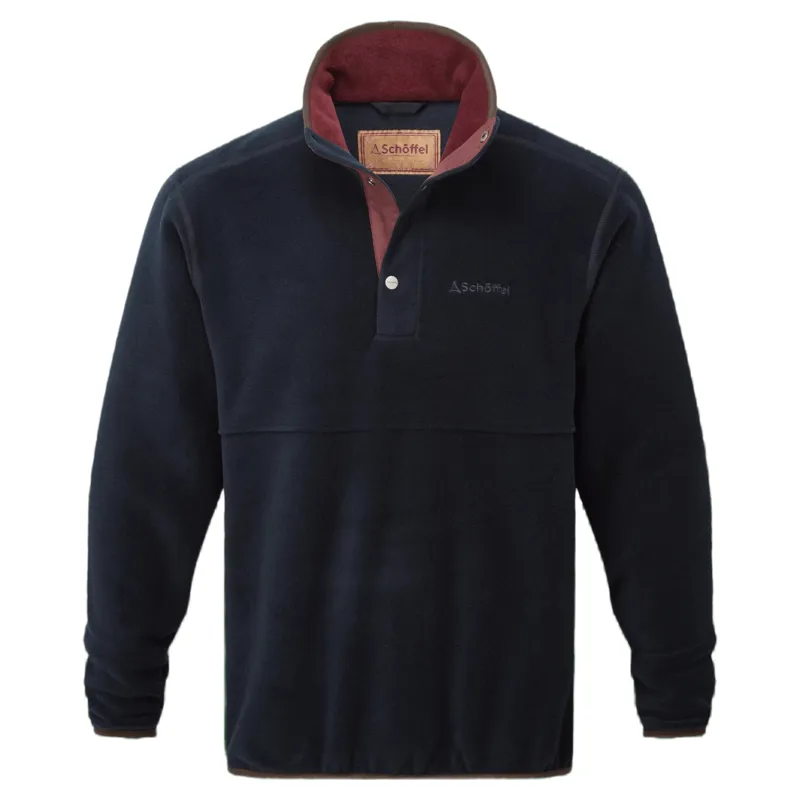 Schoffel Country Norton Fleece in Navy