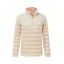 Schoffel Country Sandown Sweatshirt in Pale Stone/Coral Peach Stripe