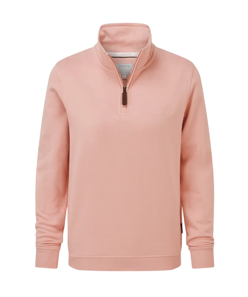 Schoffel Country Sennen Cove Sweatshirt in Pale Rose