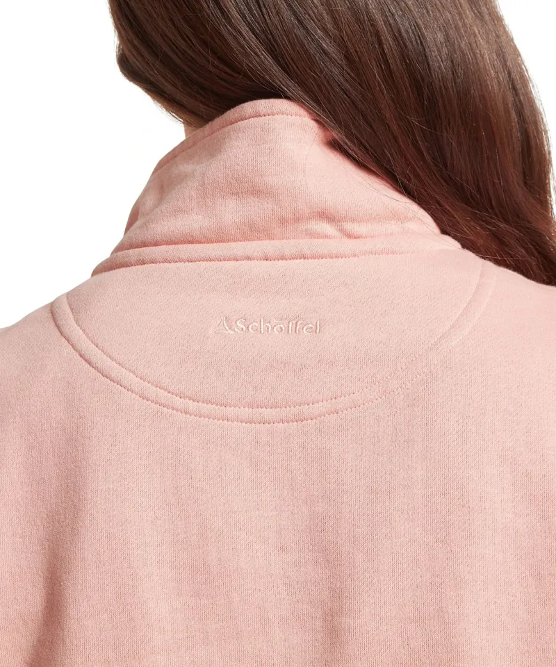 Schoffel Country Sennen Cove Sweatshirt in Pale Rose-6