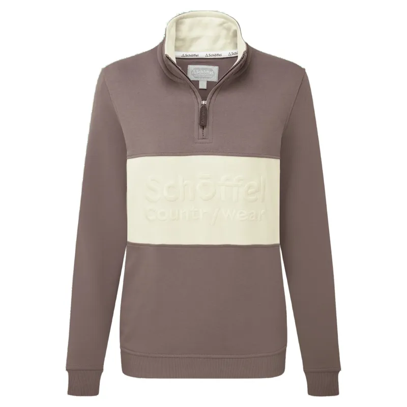 Schoffel Country St Agnes Sweatshirt in Truffle