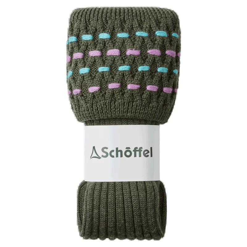 Schoffel Country Stitch II Sock in Dark Cedar