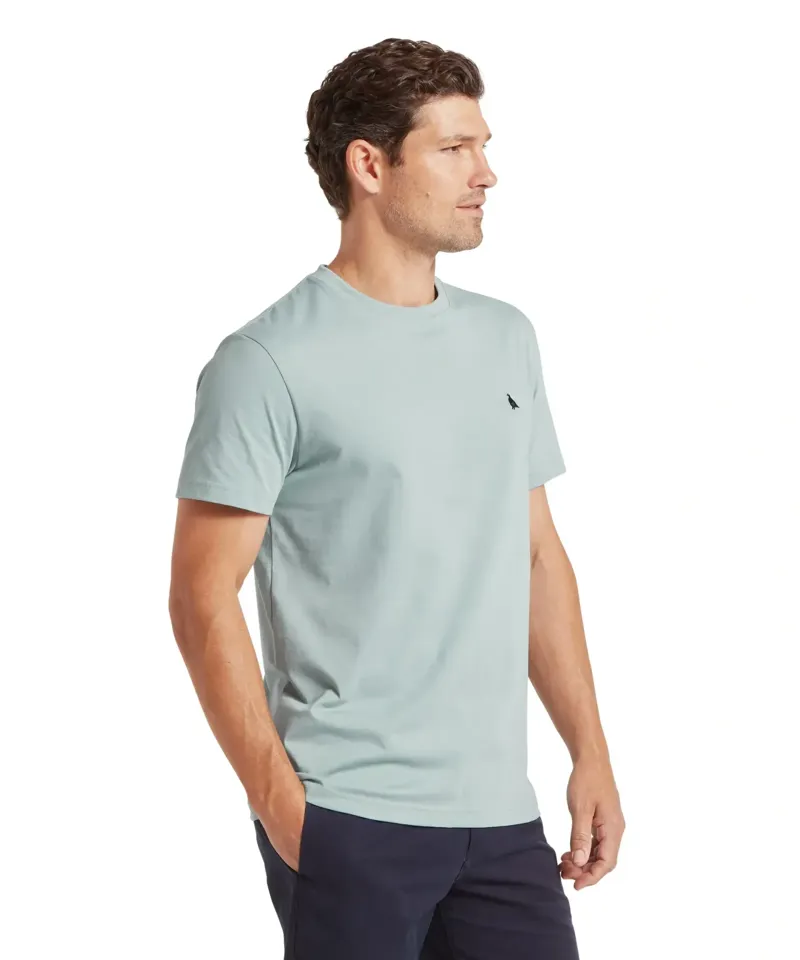 Schoffel Country Talland T-Shirt in Powder Blue-3
