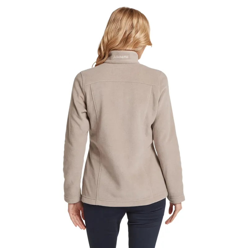 Schoffel Country Tilton II 1/4 Zip Fleece in Mushroom-4