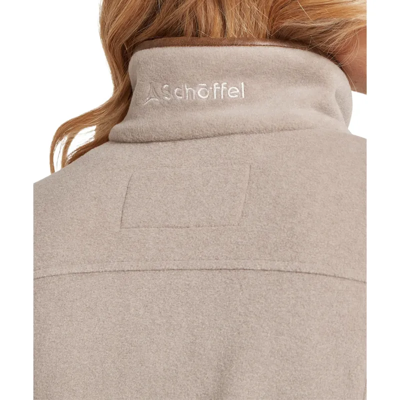 Schoffel Country Tilton II 1/4 Zip Fleece in Mushroom-6